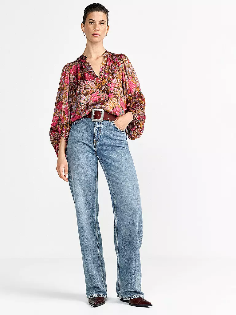 RICH & ROYAL | Blusenshirt | Rouge foncé
