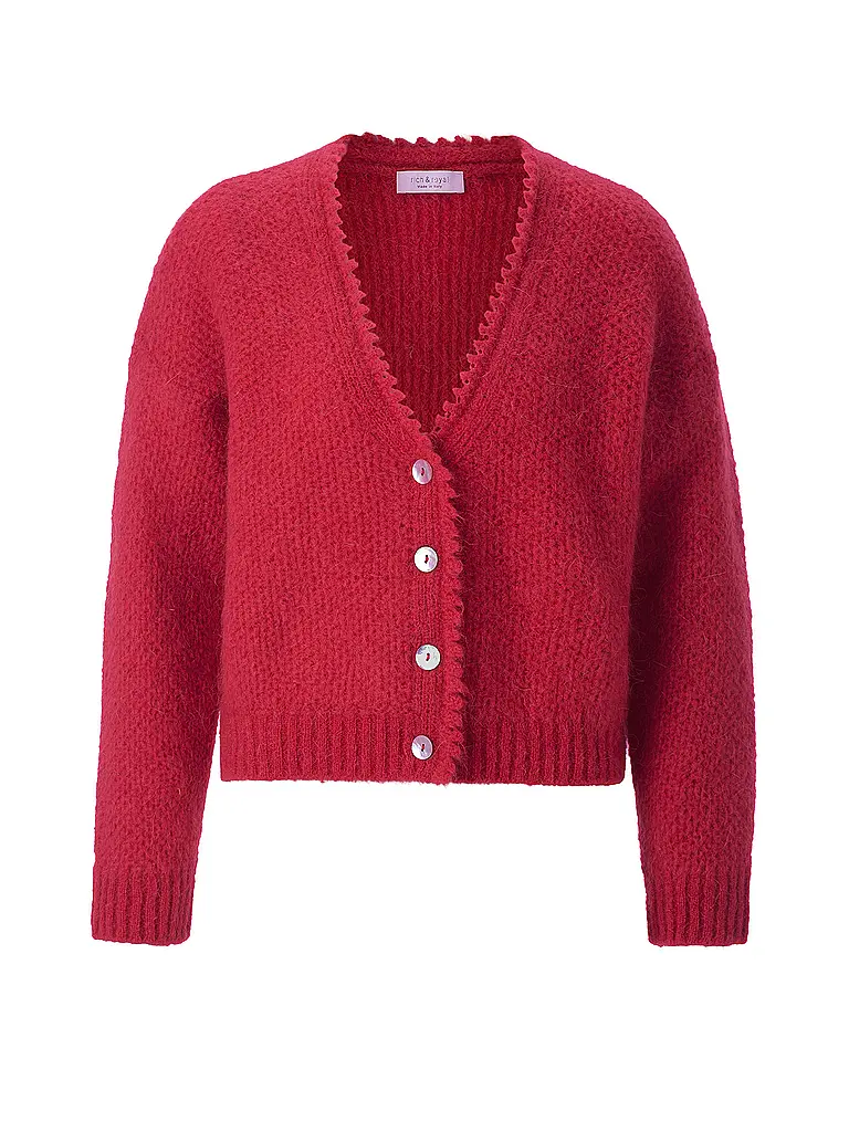 RICH & ROYAL | Cardigan | rot