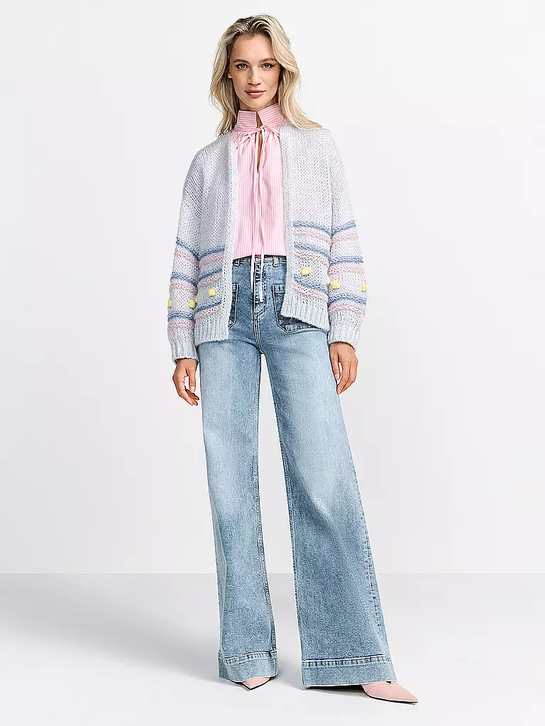 RICH & ROYAL | Cardigan | Bleu clair