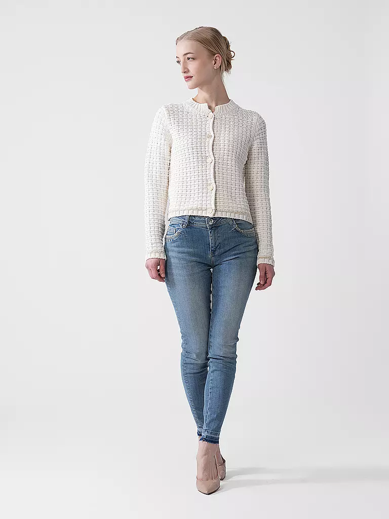 RICH & ROYAL | Cardigan | Crème