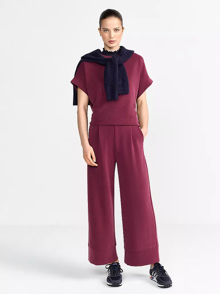 RICH & ROYAL | Culotte | Rouge foncé