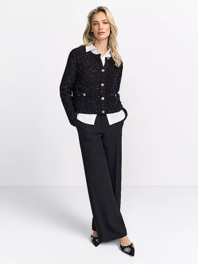 RICH & ROYAL | Gilet coupe carrée | Noir