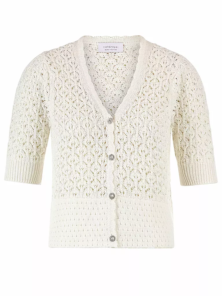 RICH & ROYAL | Gilet en tricot | creme