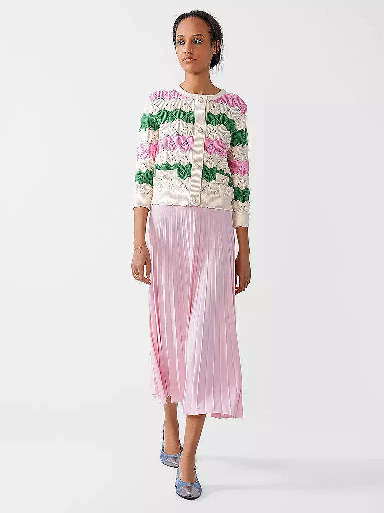 RICH & ROYAL | Gilet en tricot | Rose