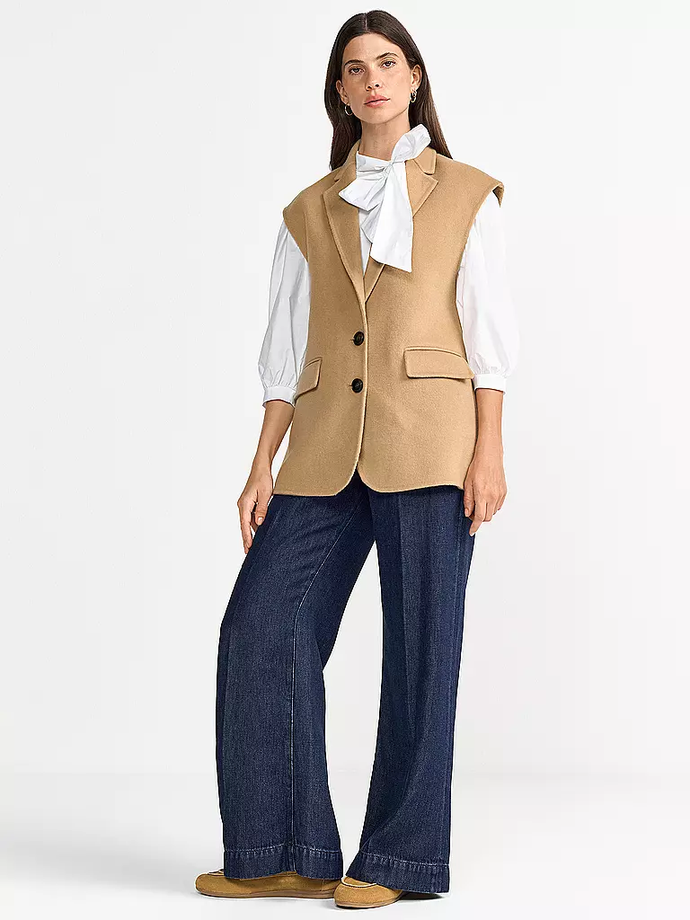 RICH & ROYAL | Gilet | Camel