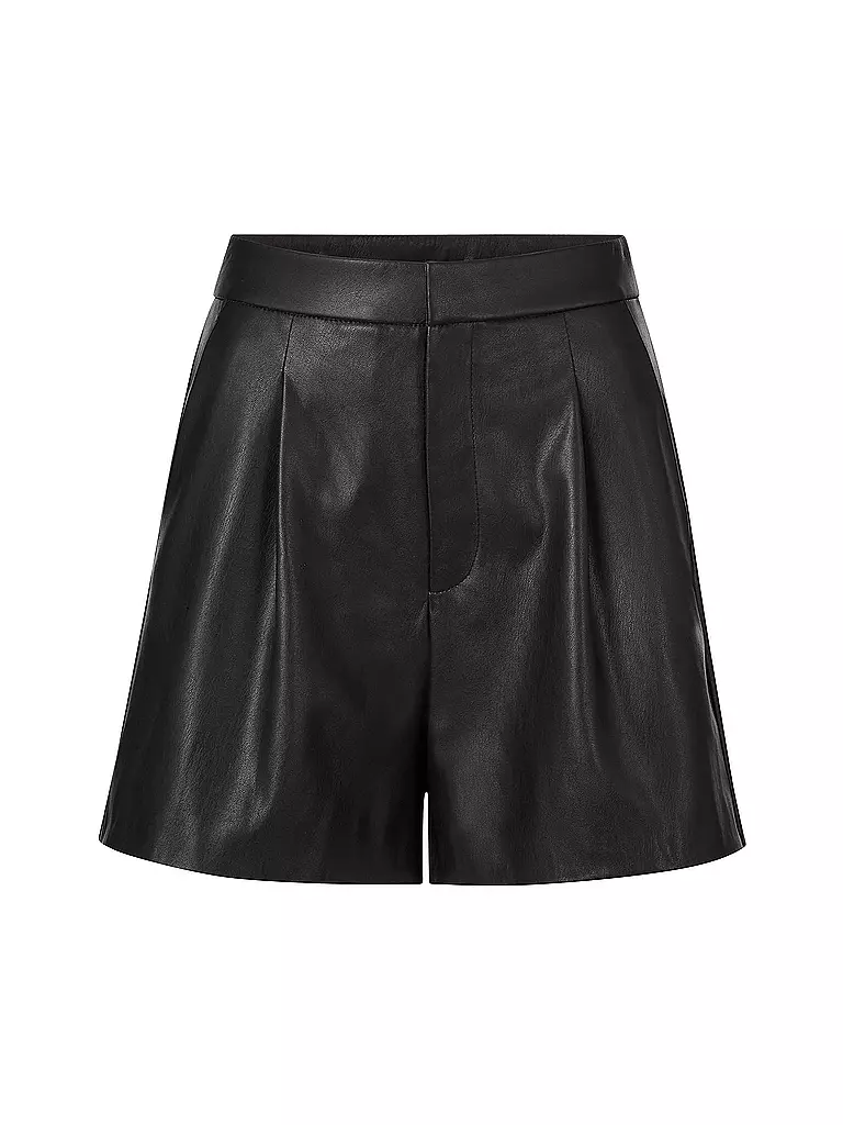 RICH & ROYAL | Hose in Lederoptik | Noir