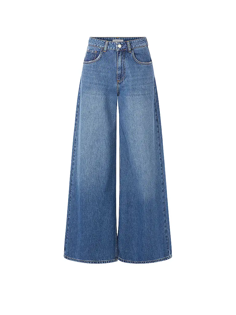 RICH & ROYAL | Jean Wide Leg | blau