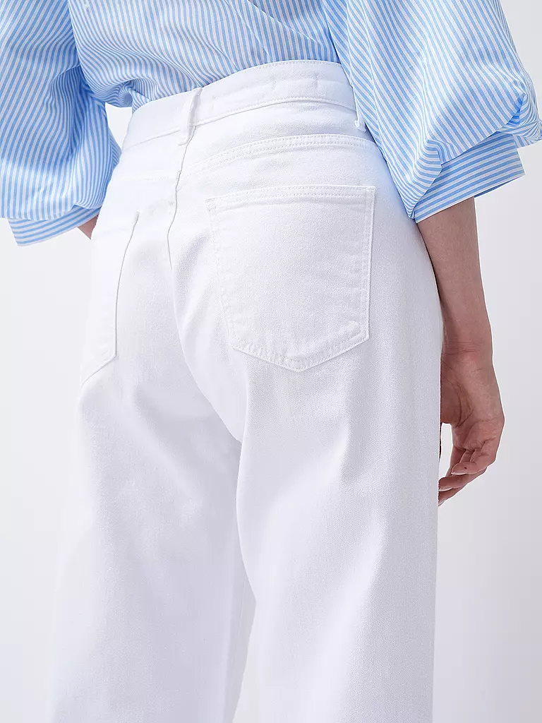 RICH & ROYAL | Jeans 7/8 | Blanc