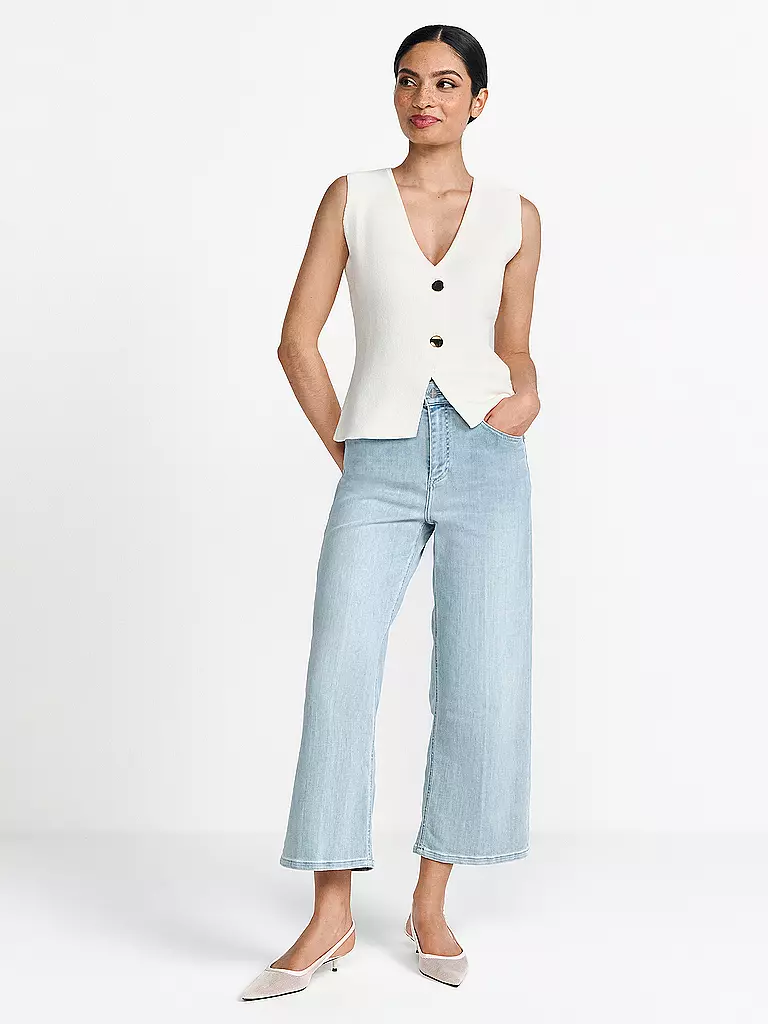 RICH & ROYAL | Jeans Coupe Évasée | blau