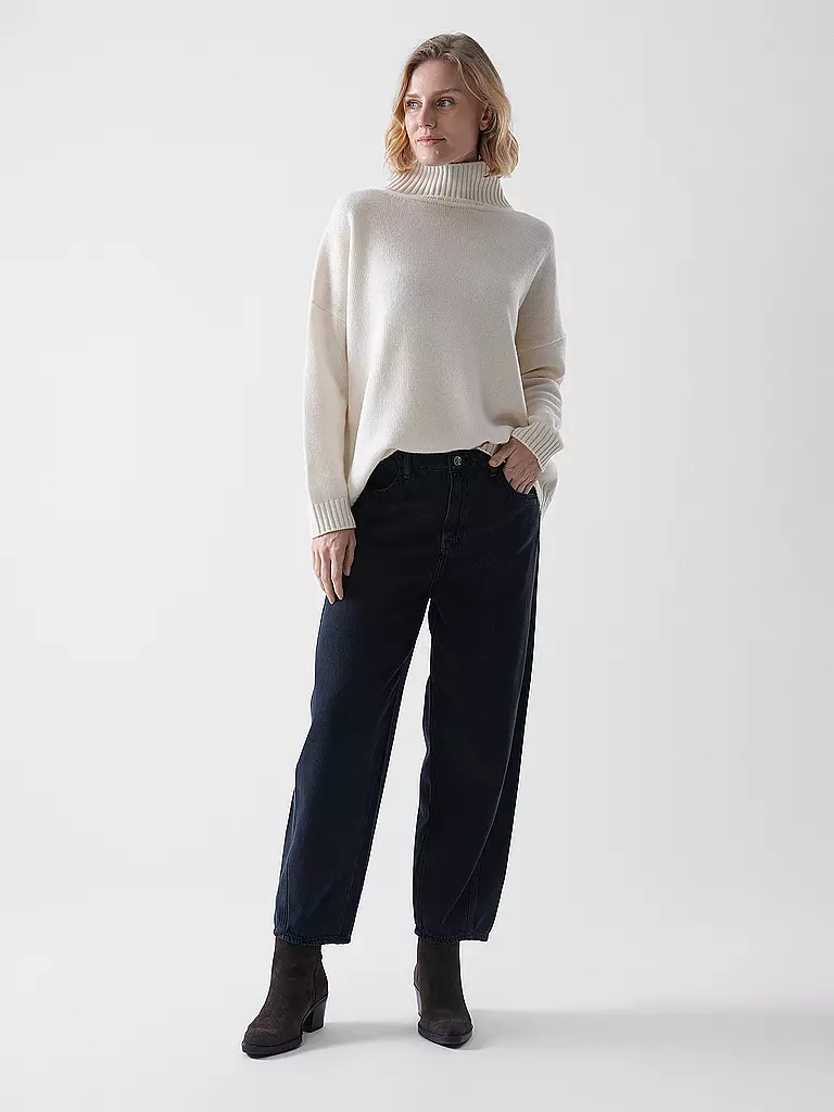 RICH & ROYAL | Jeans Coupe Ballon | dunkelblau