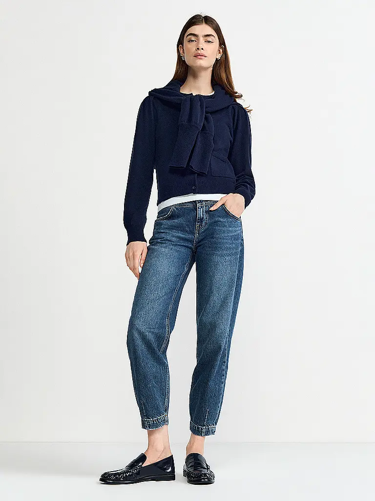 RICH & ROYAL | Jeans coupe ballon | blau