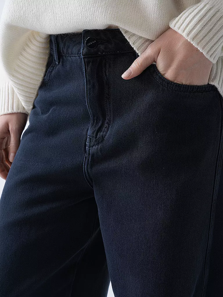 RICH & ROYAL | Jeans Coupe Ballon | dunkelblau