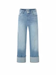RICH & ROYAL | Jeans coupe droite 7/8 | Bleu