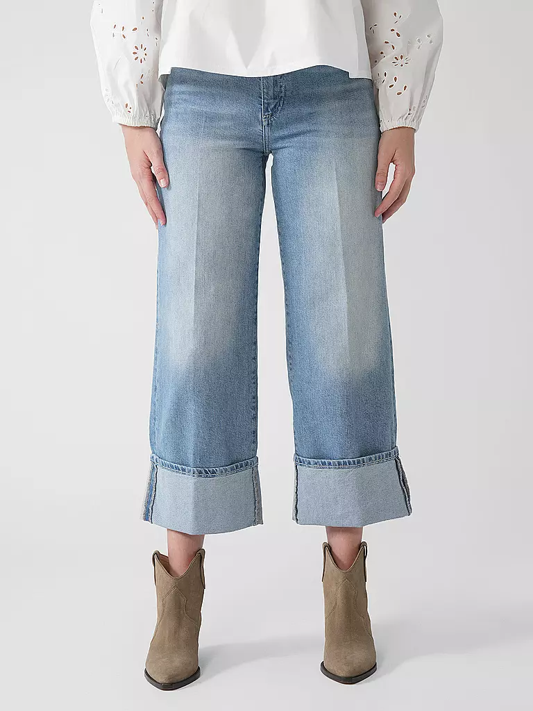 RICH & ROYAL | Jeans coupe droite 7/8 | 
