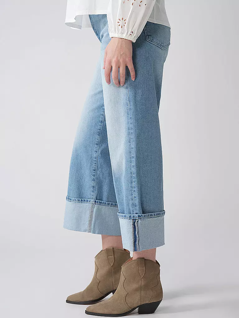 RICH & ROYAL | Jeans coupe droite 7/8 | 