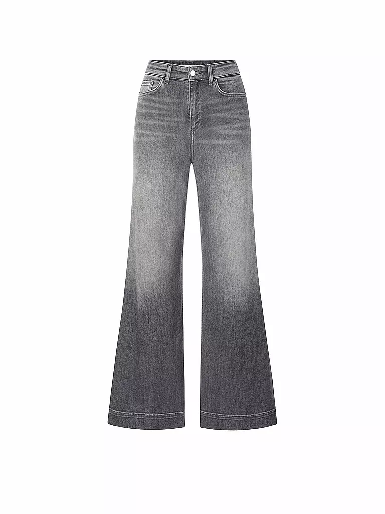 RICH & ROYAL | Jeans Wide Leg | grau