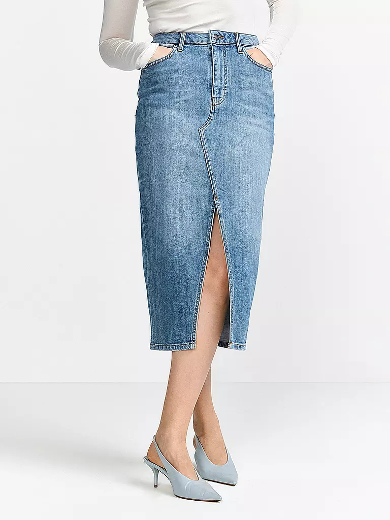 RICH & ROYAL | Jupe en jean | 
