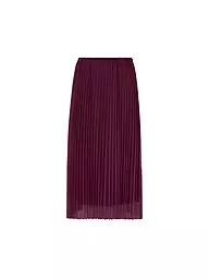 RICH & ROYAL | Jupe midi | Rouge foncé
