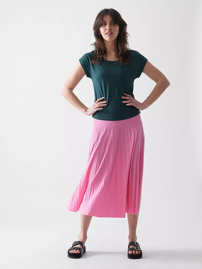 RICH & ROYAL | Jupe midi | rosa
