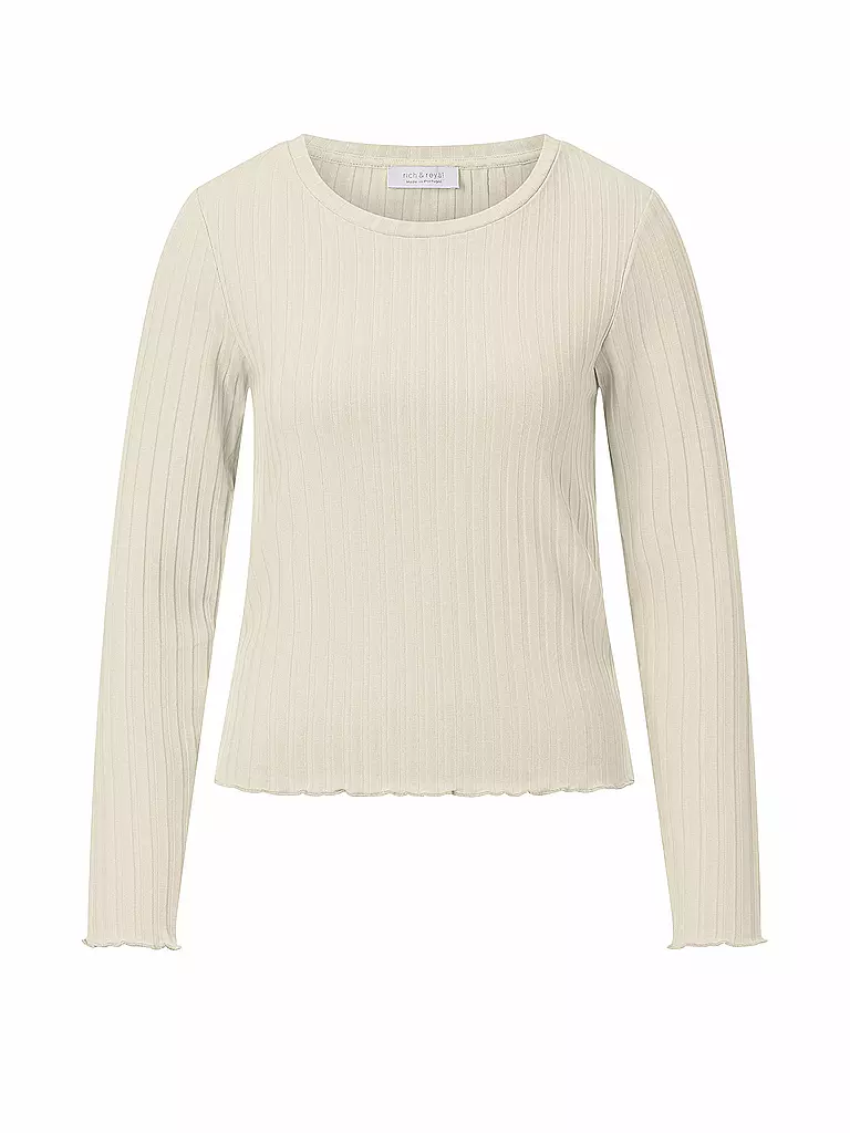 RICH & ROYAL | Langarmshirt | creme