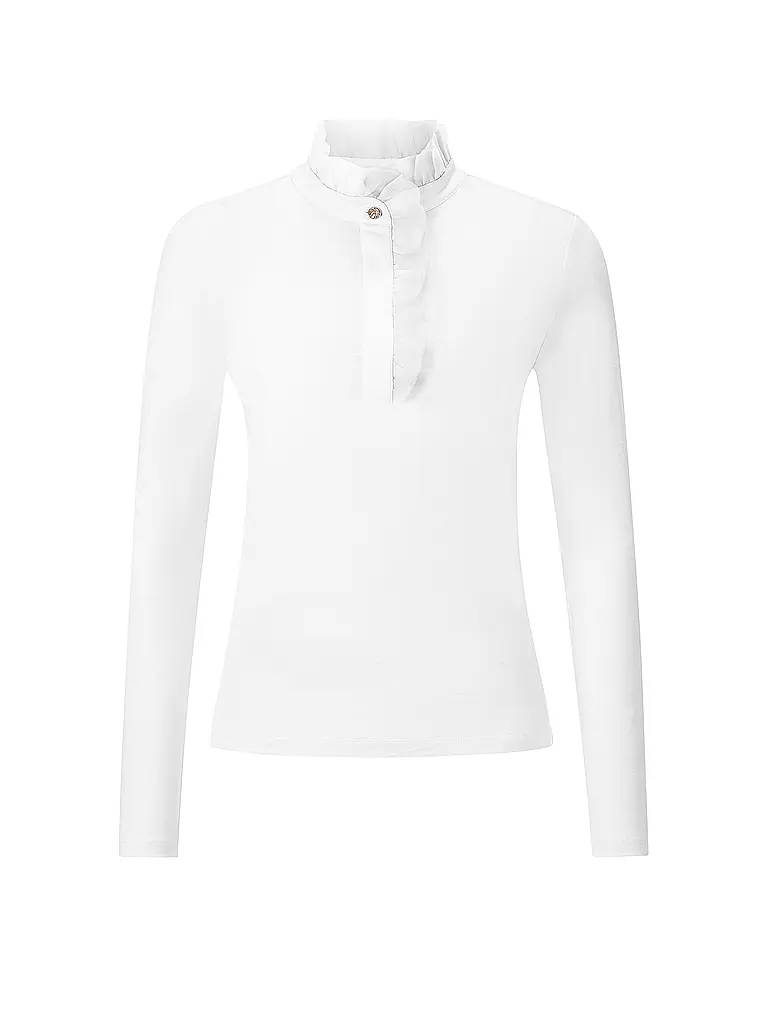 RICH & ROYAL | Langarmshirt | Blanc