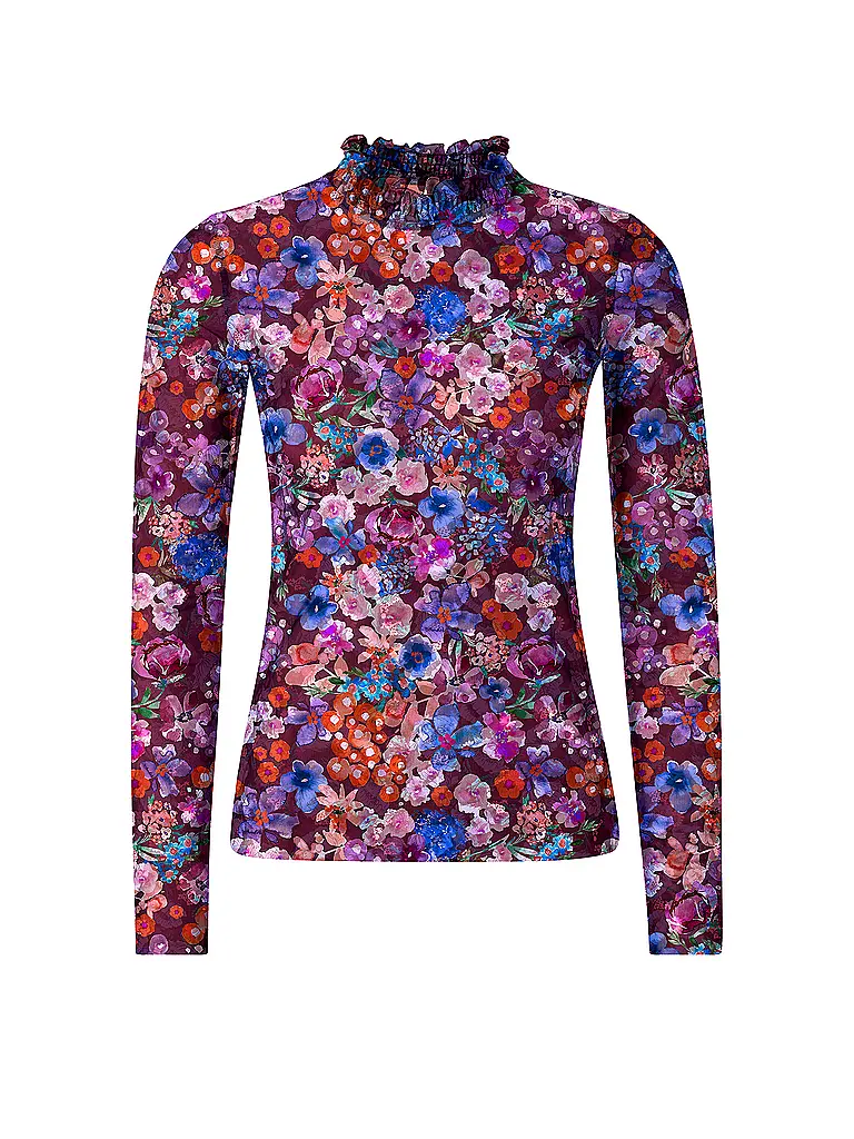 RICH & ROYAL | Langarmshirt | Rouge foncé