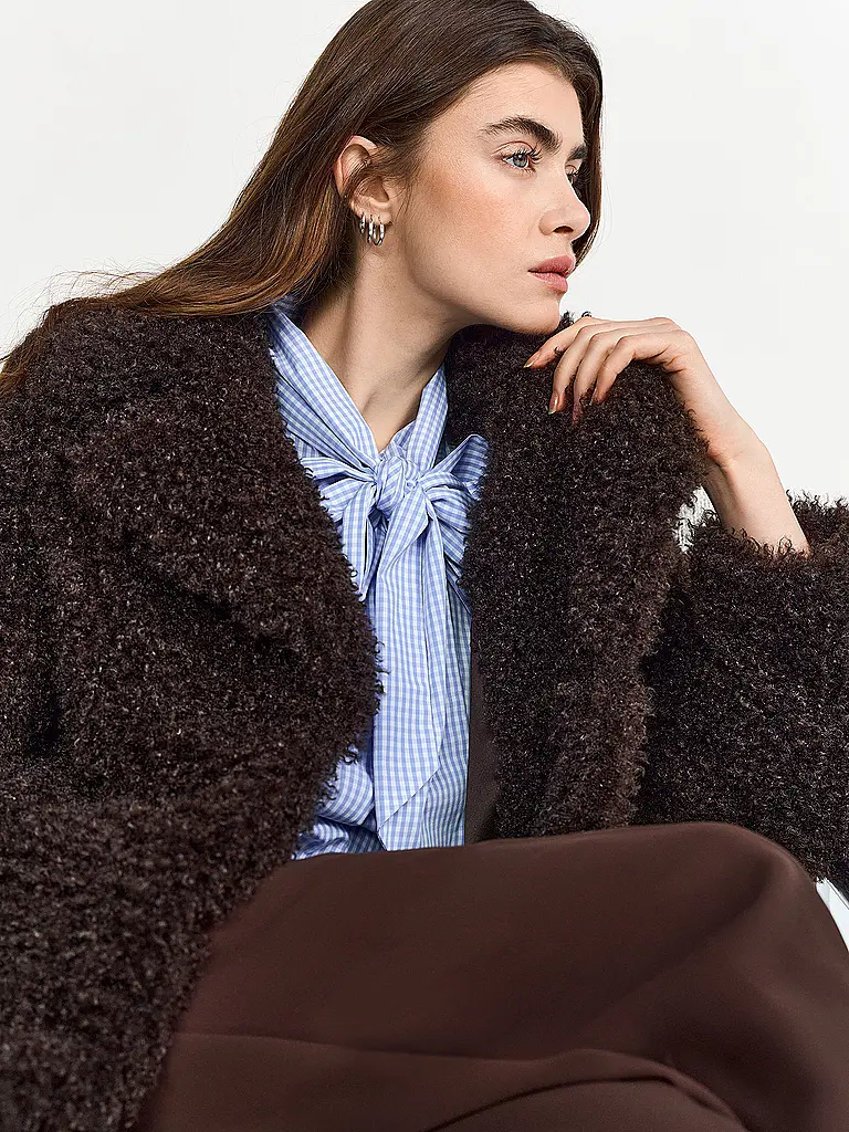 RICH & ROYAL | Manteau en fausse fourrure | 