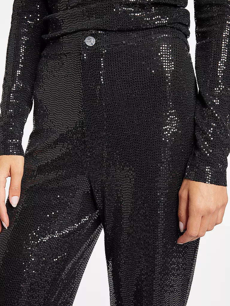 RICH & ROYAL | Marlenehose  | Noir