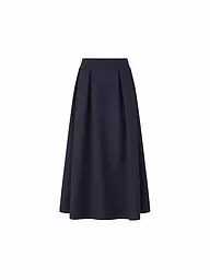 RICH & ROYAL | Midi-jupe | Bleu foncé