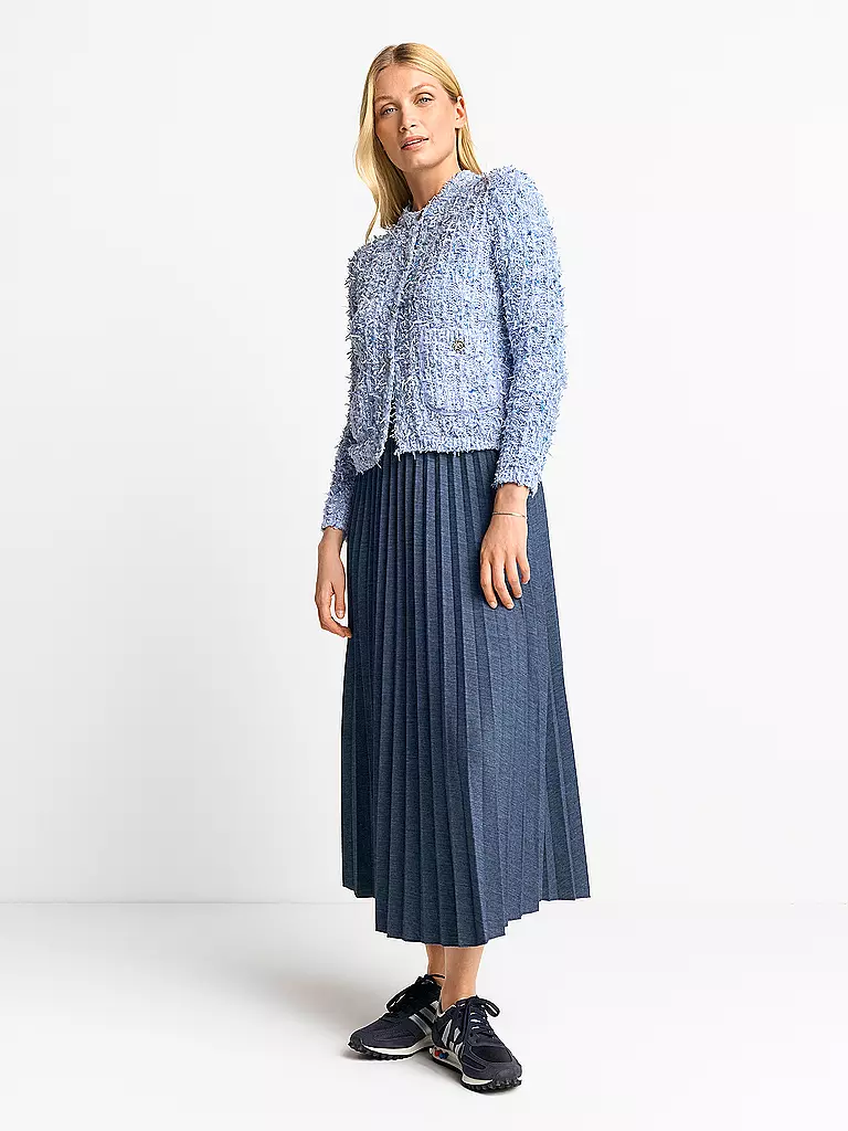 RICH & ROYAL | Midi-jupe | Bleu