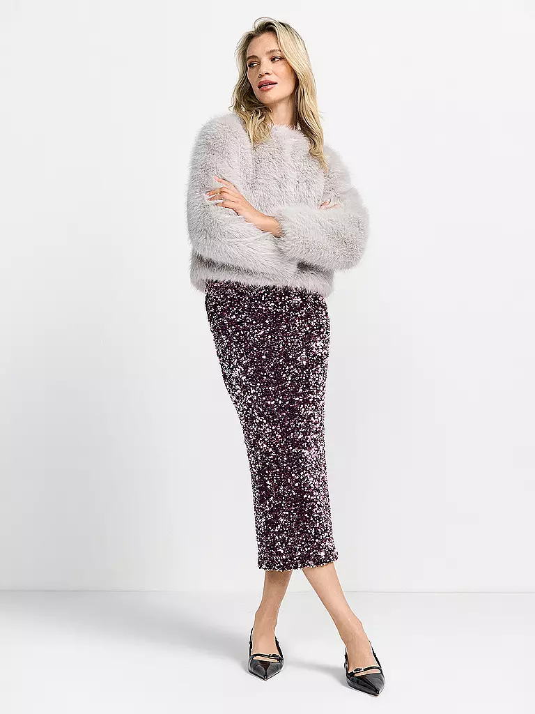 RICH & ROYAL | Midi-jupe | rosa