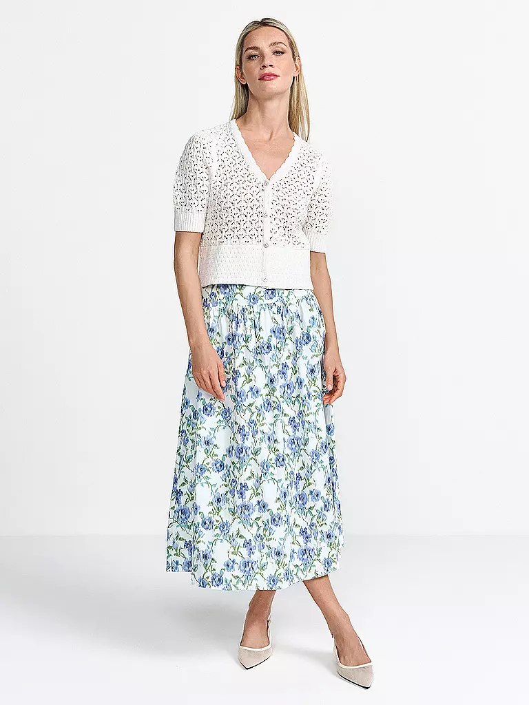 RICH & ROYAL | Midi-jupe | Bleu