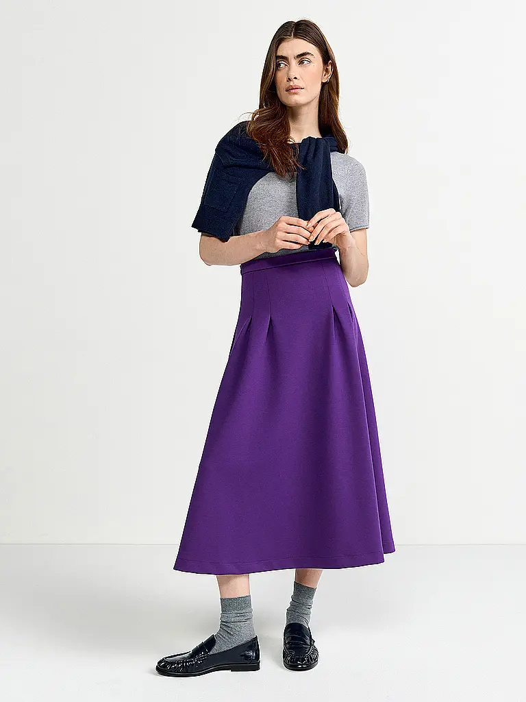 RICH & ROYAL | Midi-jupe | lila