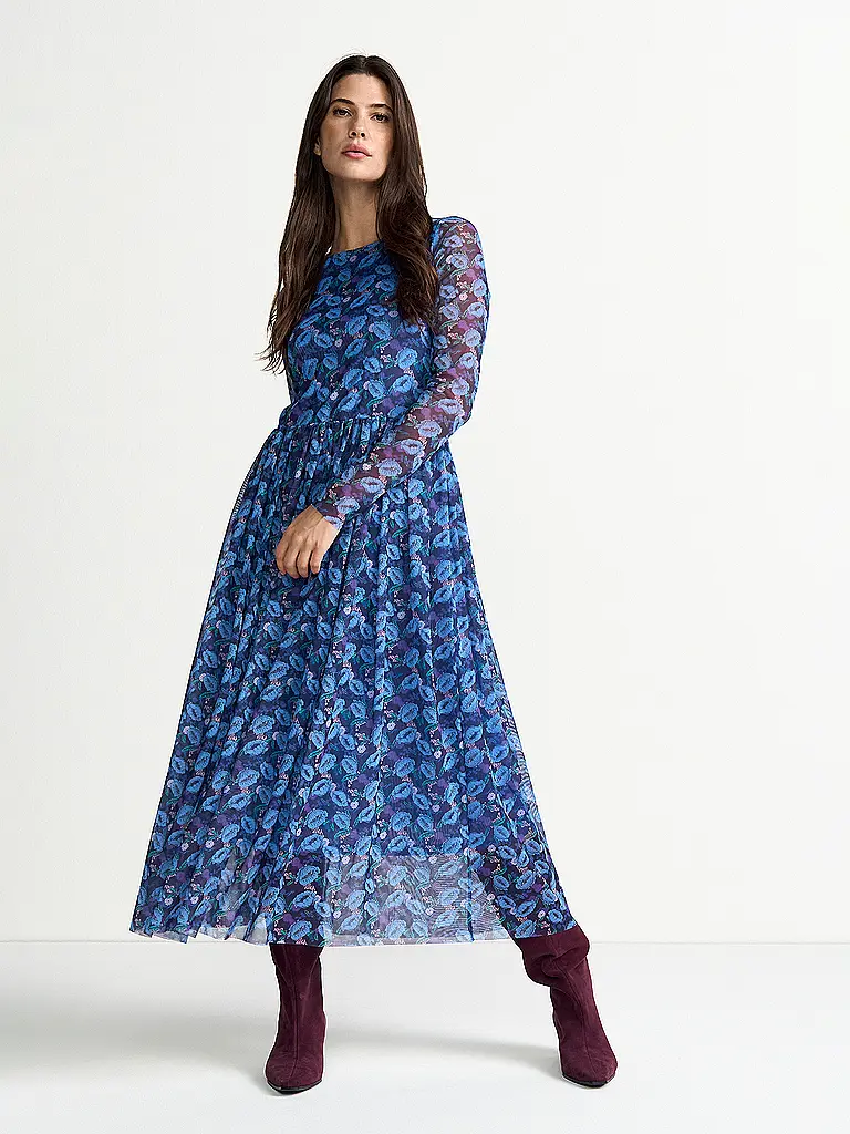 RICH & ROYAL | Midikleid | Bleu foncé
