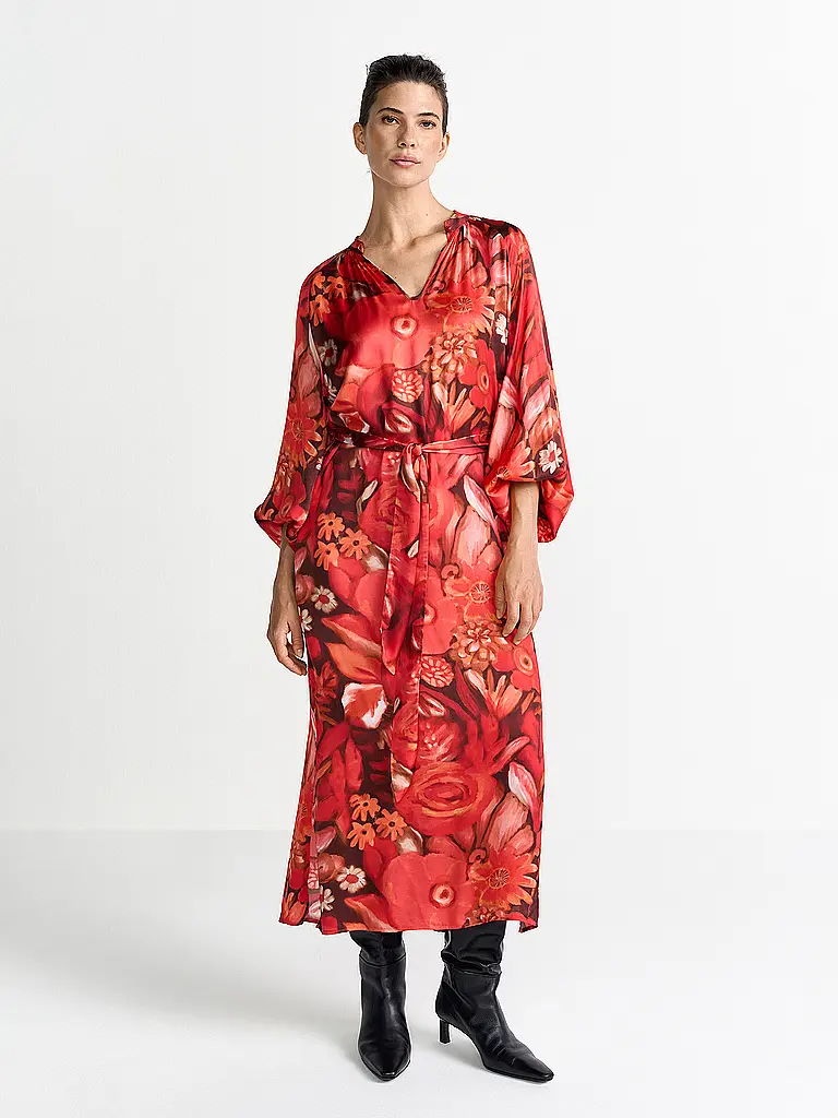 RICH & ROYAL | Midikleid | Rouge