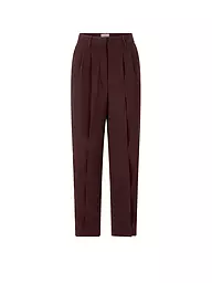RICH & ROYAL | Pantalon de tailleur 7/8 | Marron