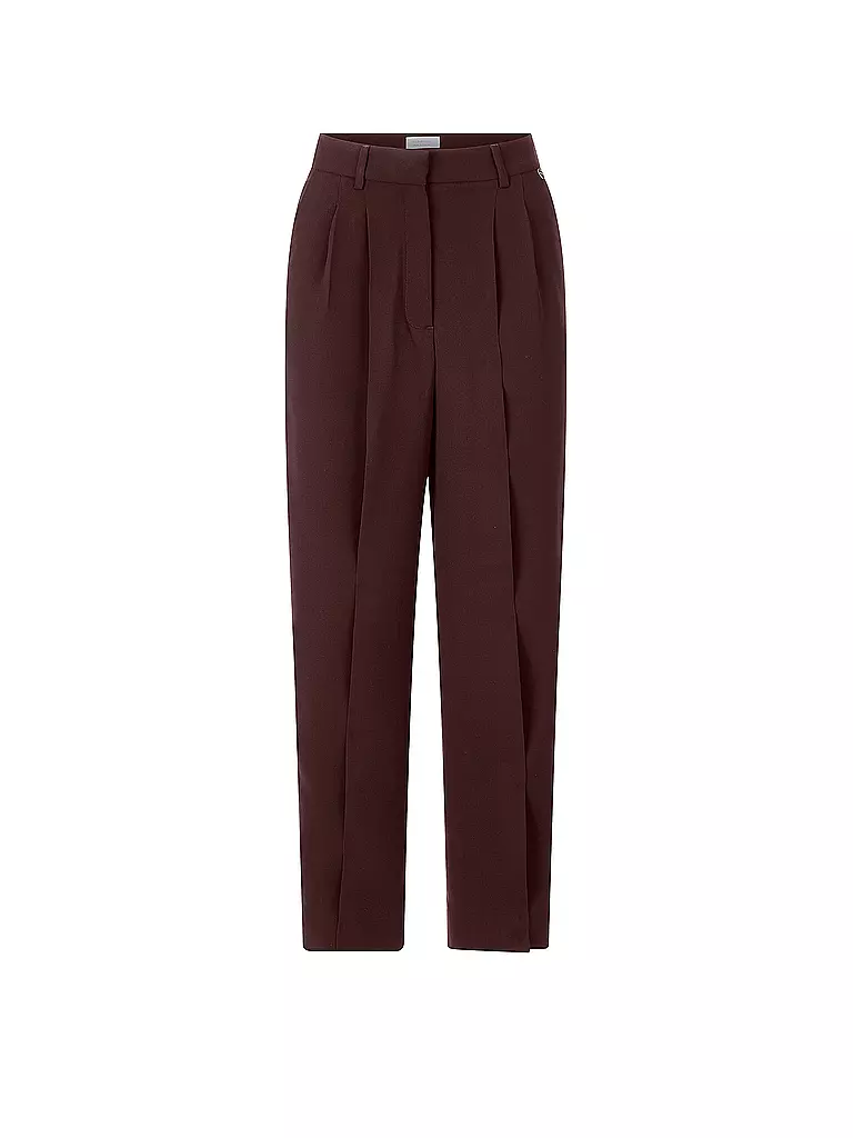 RICH & ROYAL | Pantalon de tailleur 7/8 | Marron