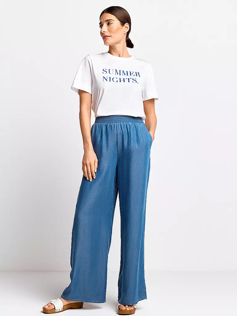 RICH & ROYAL | Pantalon Marlene | Bleu