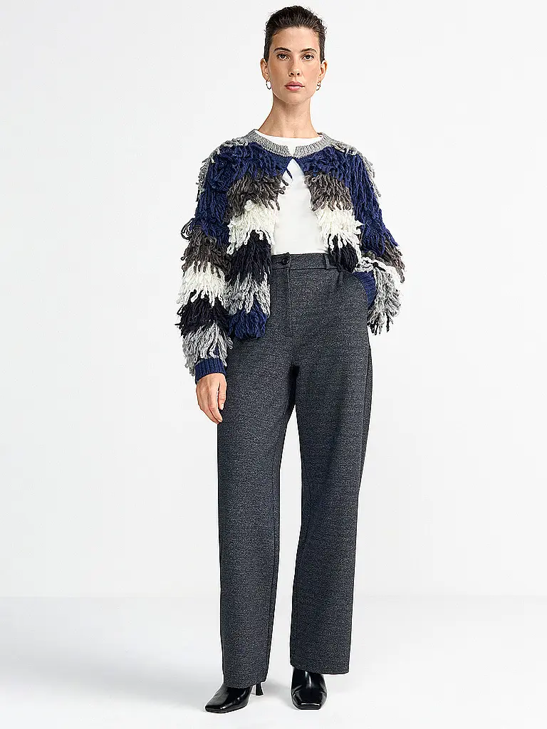 RICH & ROYAL | Pantalon Marlene | Bleu foncé