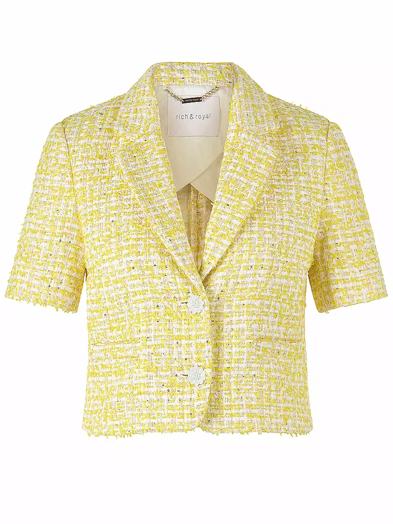 RICH & ROYAL | Petite veste | Jaune