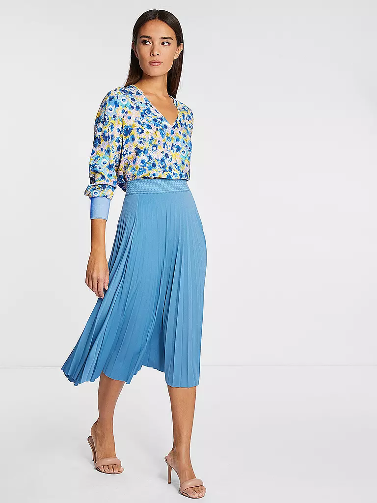 RICH & ROYAL | Plisseerock  | Bleu