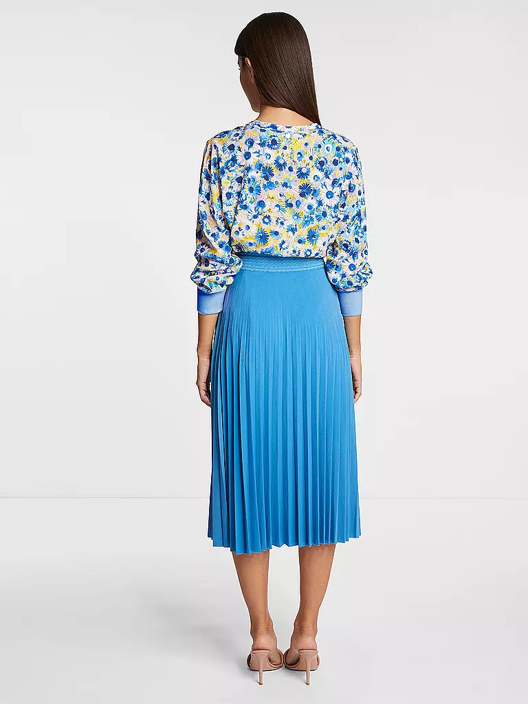 RICH & ROYAL | Plisseerock  | Bleu