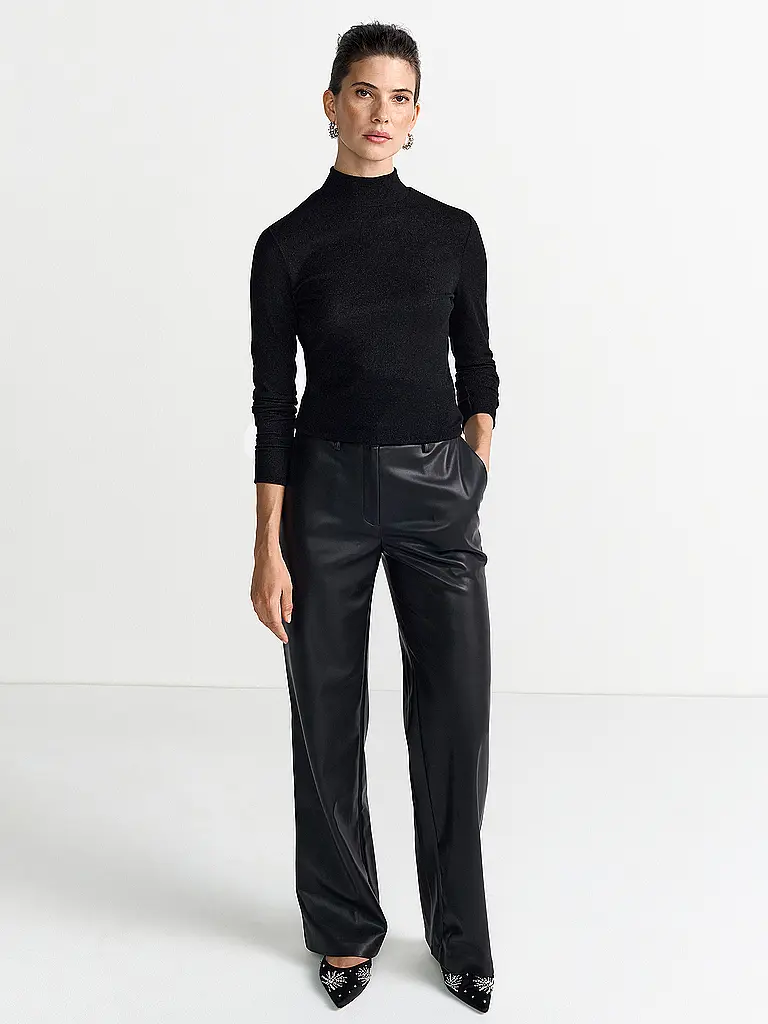 RICH & ROYAL | Pull à col roulé | Noir