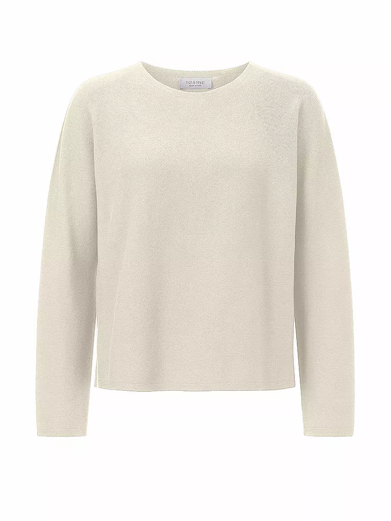 RICH & ROYAL | Pull | Crème