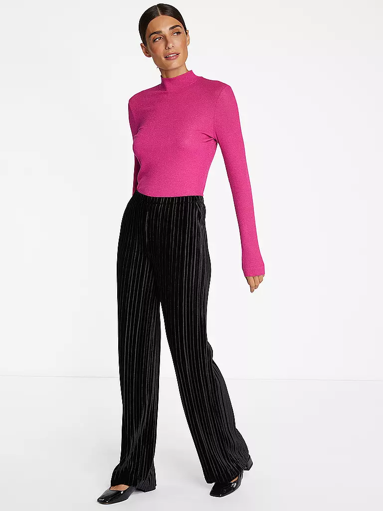 RICH & ROYAL | Rollkragenshirt | Rose vif