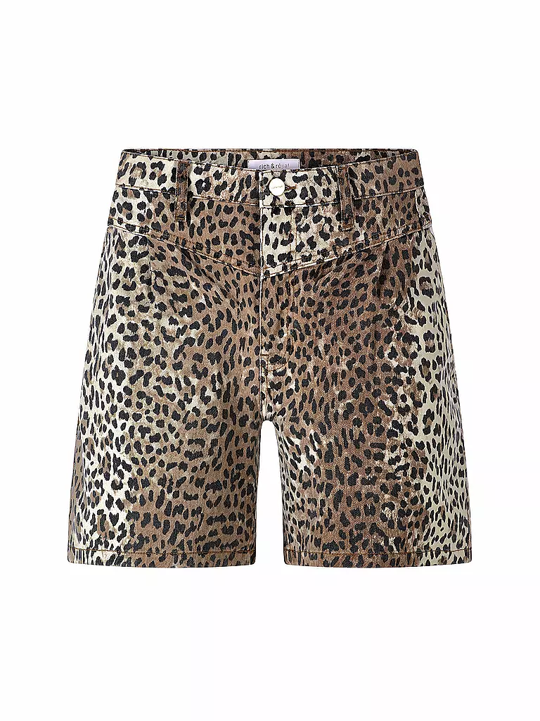 RICH & ROYAL | Short en jean | Marron