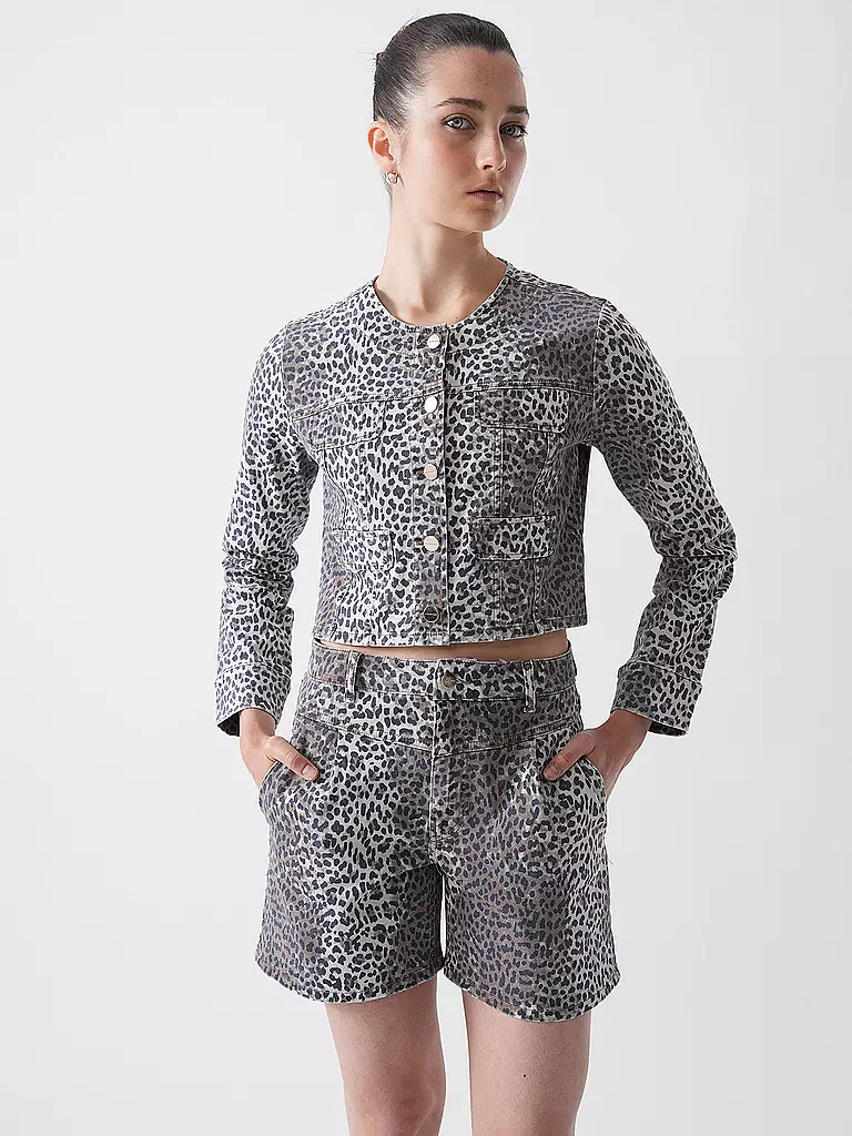 RICH & ROYAL | Short en jean | Marron