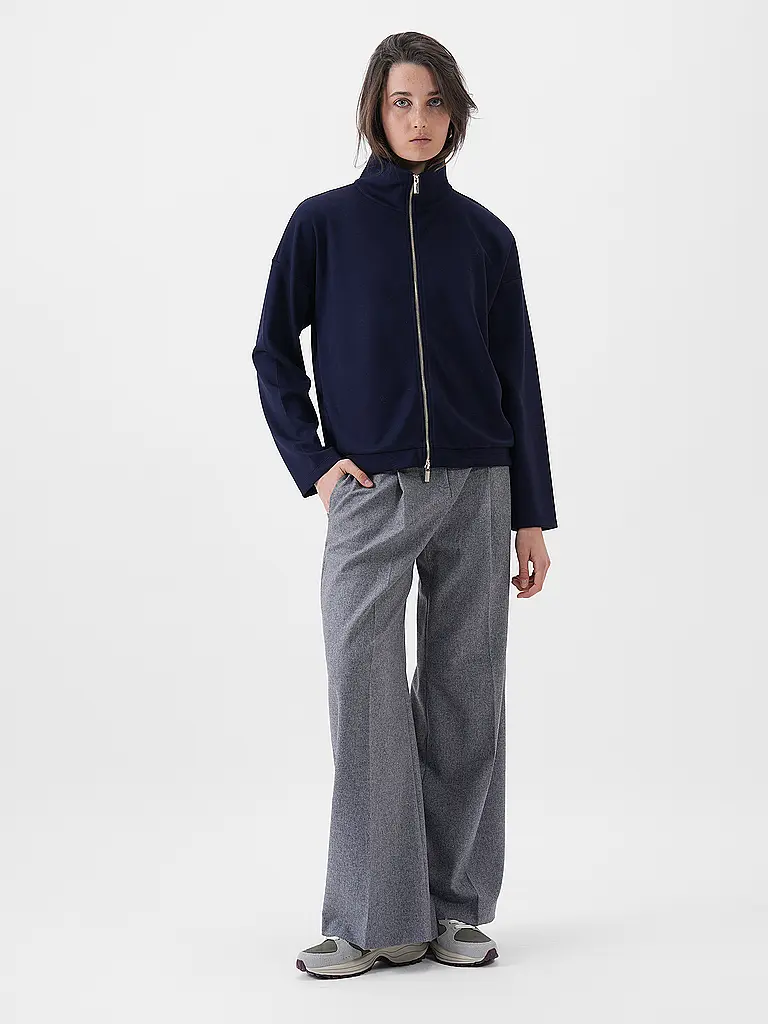 RICH & ROYAL | Sweatjacke | Bleu foncé