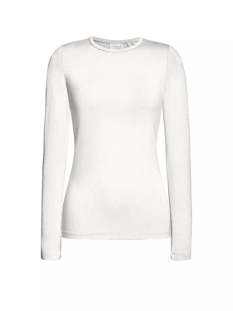 RICH & ROYAL | T-shirt à manches longues | Blanc