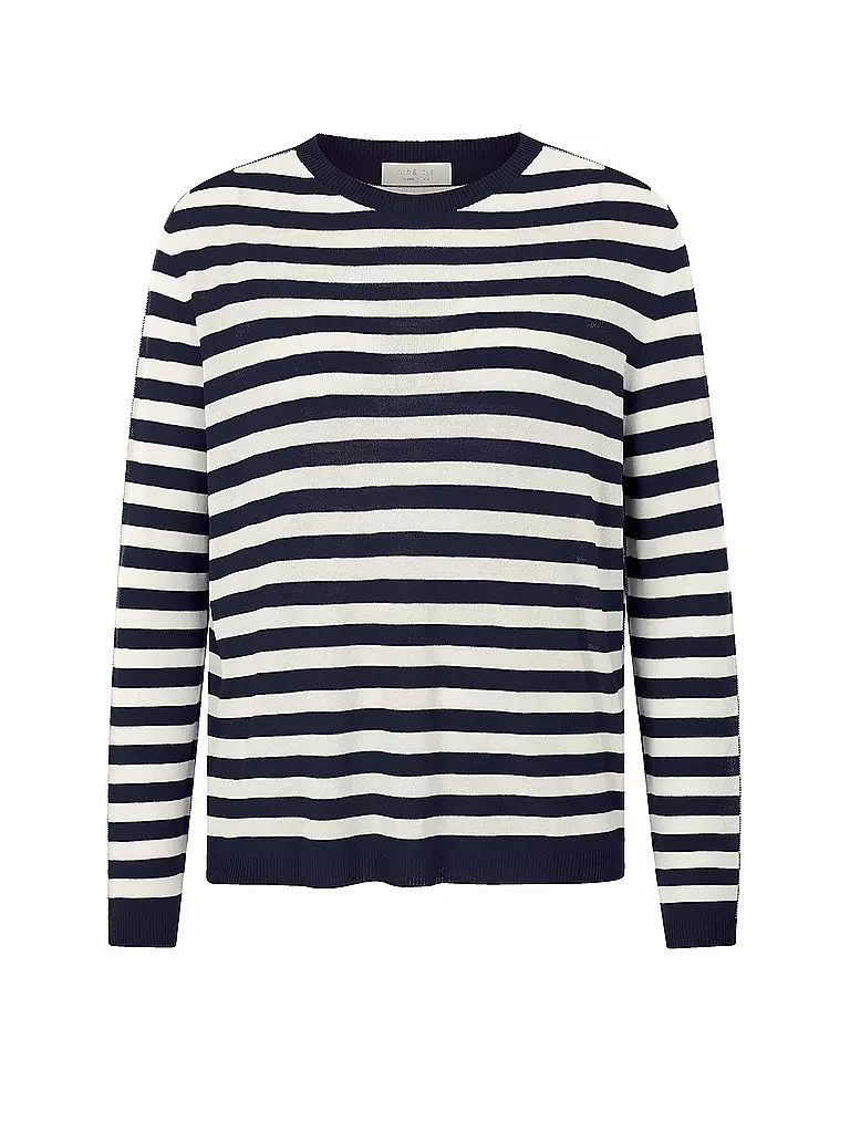RICH & ROYAL | T-shirt à manches longues | Bleu foncé